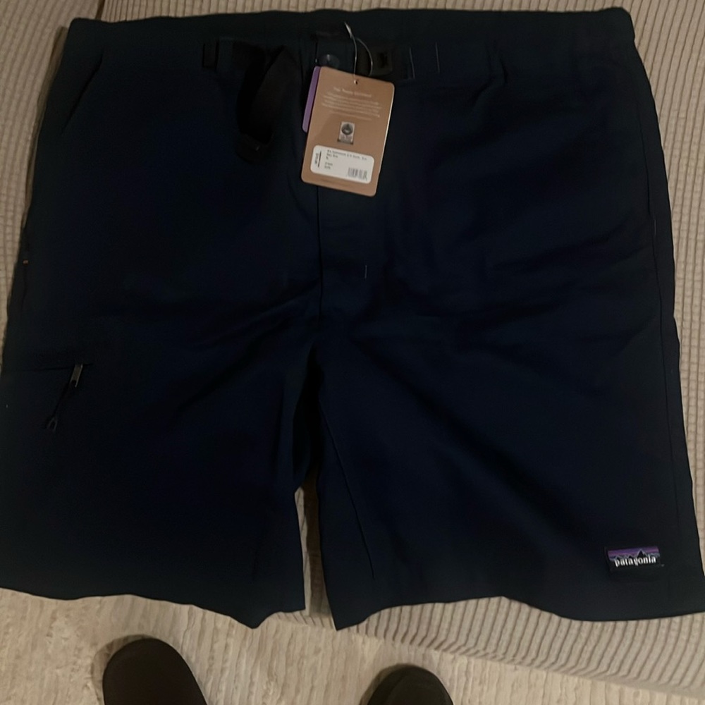 Patagonia - Men’s Performance GI IV Shorts - 8 Inch - Navy Blue - New with tags